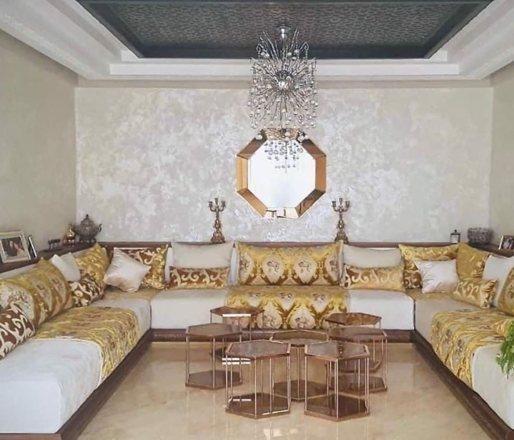 Décoration salon marocain traditionnel 2022
